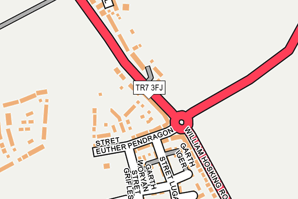 TR7 3FJ map - OS OpenMap – Local (Ordnance Survey)