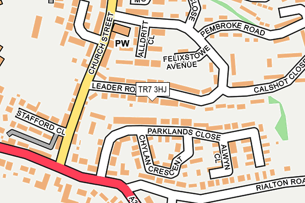 TR7 3HJ map - OS OpenMap – Local (Ordnance Survey)