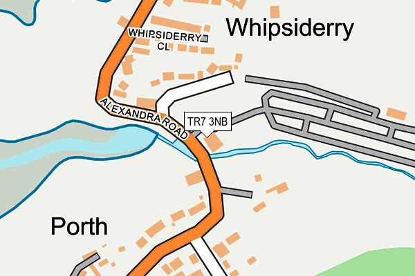 TR7 3NB map - OS OpenMap – Local (Ordnance Survey)