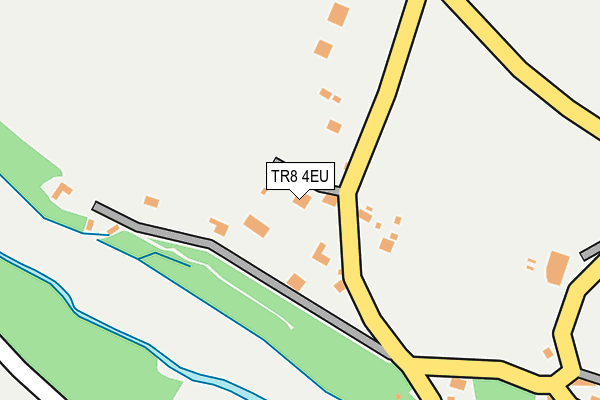 TR8 4EU map - OS OpenMap – Local (Ordnance Survey)