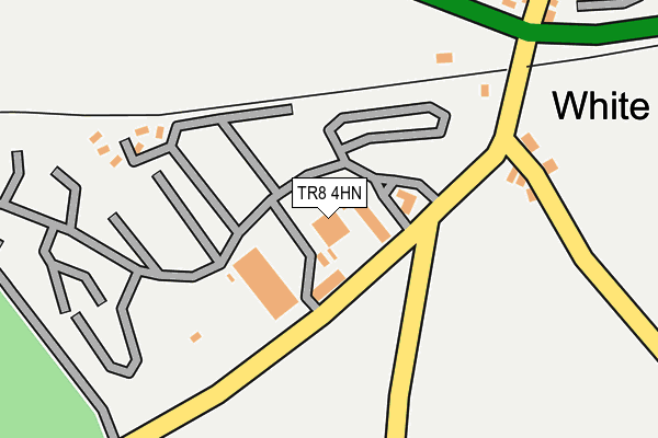 TR8 4HN map - OS OpenMap – Local (Ordnance Survey)