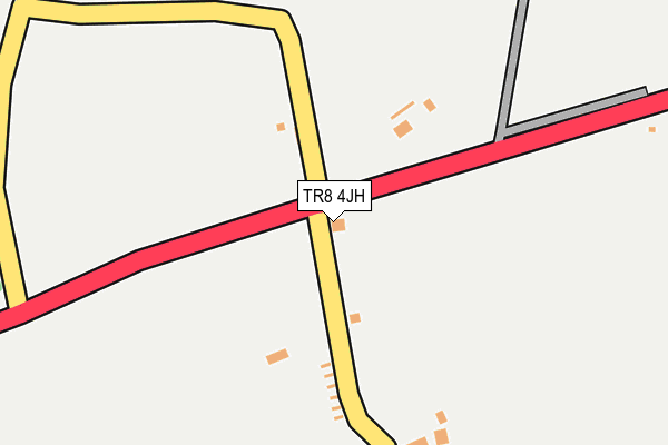 TR8 4JH map - OS OpenMap – Local (Ordnance Survey)