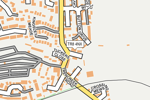 TR8 4NX map - OS OpenMap – Local (Ordnance Survey)