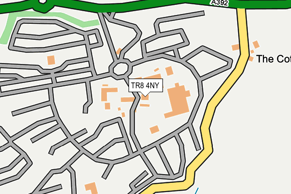 TR8 4NY map - OS OpenMap – Local (Ordnance Survey)