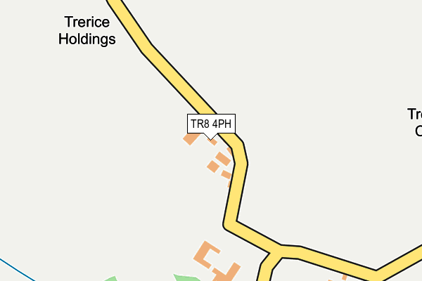 TR8 4PH map - OS OpenMap – Local (Ordnance Survey)
