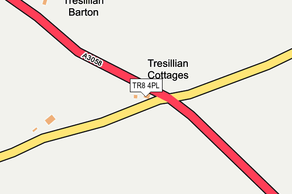 TR8 4PL map - OS OpenMap – Local (Ordnance Survey)