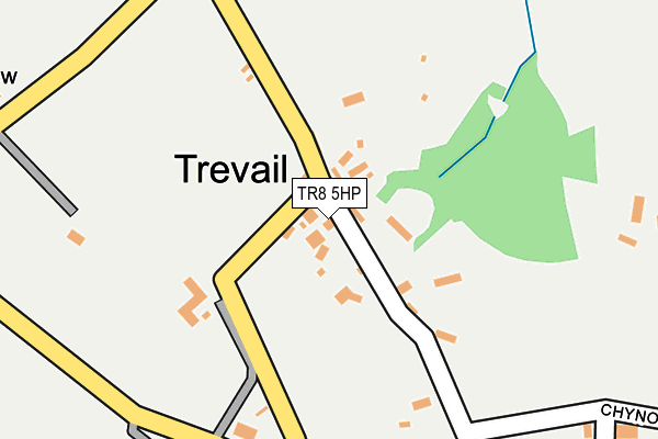 TR8 5HP map - OS OpenMap – Local (Ordnance Survey)