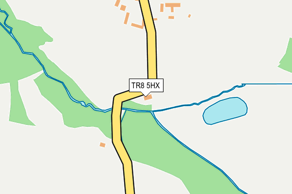 TR8 5HX map - OS OpenMap – Local (Ordnance Survey)