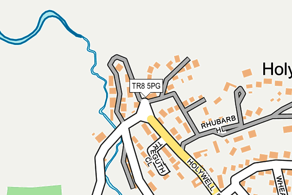 TR8 5PG map - OS OpenMap – Local (Ordnance Survey)