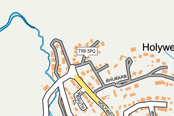 TR8 5PQ map - OS OpenMap – Local (Ordnance Survey)