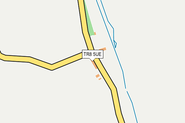 TR8 5UE map - OS OpenMap – Local (Ordnance Survey)