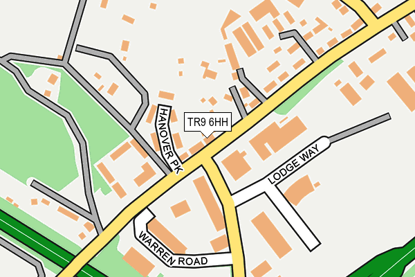TR9 6HH map - OS OpenMap – Local (Ordnance Survey)