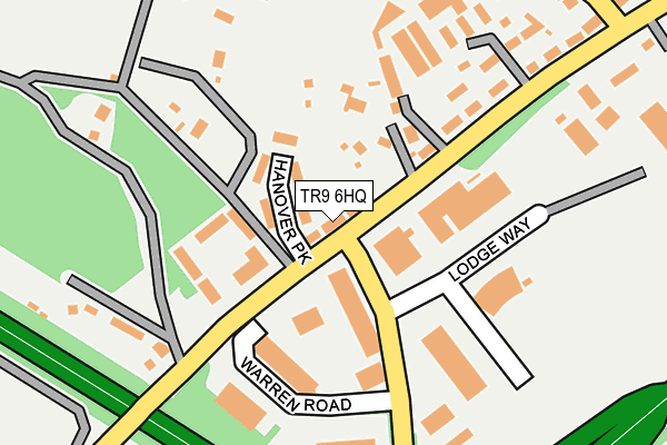 TR9 6HQ map - OS OpenMap – Local (Ordnance Survey)