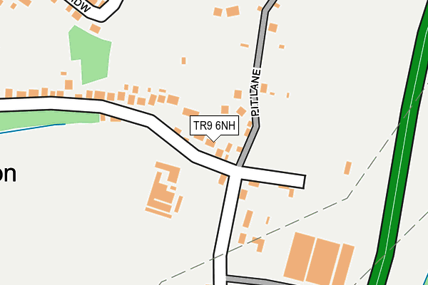 TR9 6NH map - OS OpenMap – Local (Ordnance Survey)