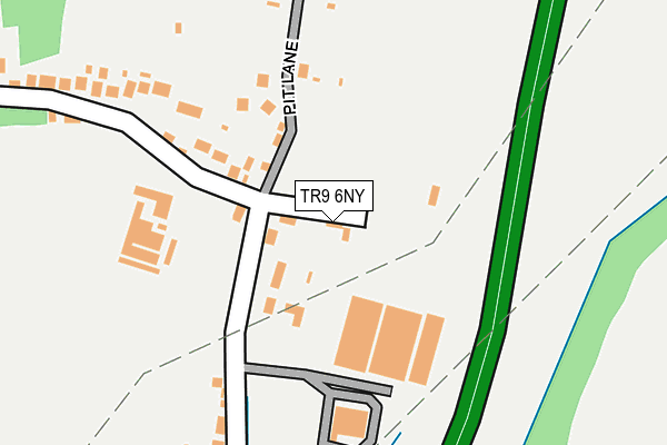 TR9 6NY map - OS OpenMap – Local (Ordnance Survey)