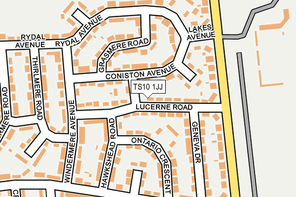 Map of LBH ELECTRICAL LIMITED at local scale