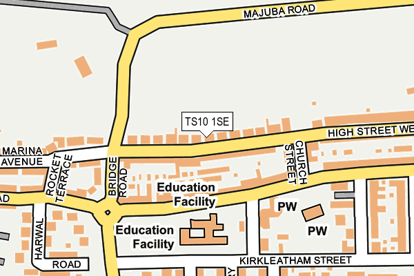 Map of UPREVAIL EVENTS LTD at local scale