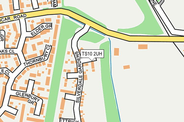 TS10 2UH map - OS OpenMap – Local (Ordnance Survey)