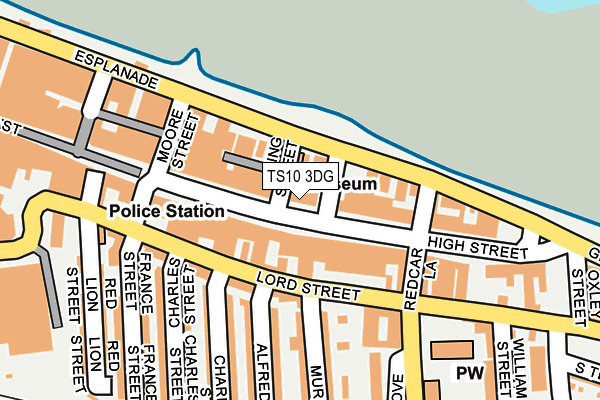 Map of CANALSIDE AND WATERSIDE LOFTS MANAGEMENT LTD at local scale