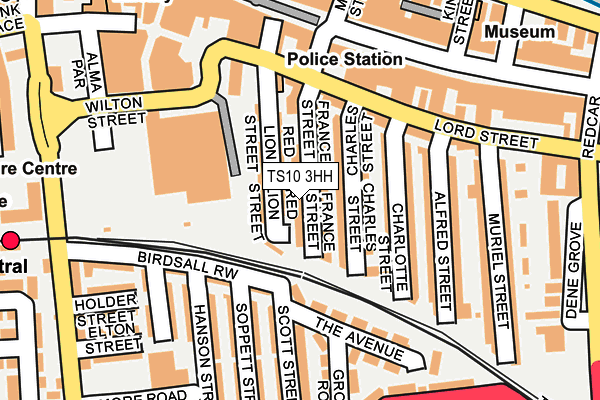 TS10 3HH map - OS OpenMap – Local (Ordnance Survey)