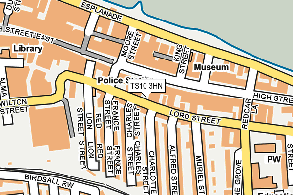 TS10 3HN map - OS OpenMap – Local (Ordnance Survey)