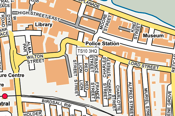 TS10 3HQ map - OS OpenMap – Local (Ordnance Survey)