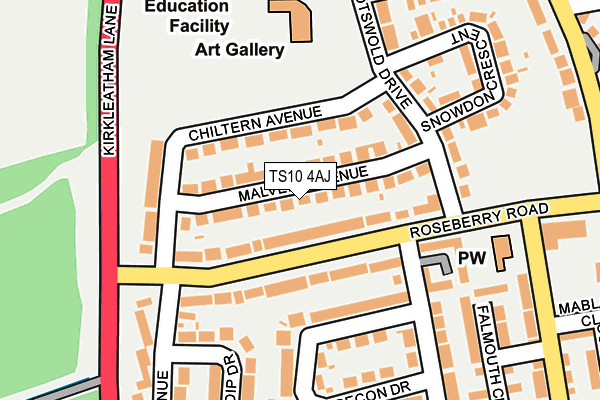 Map of ABOVE THE SMOG LTD at local scale