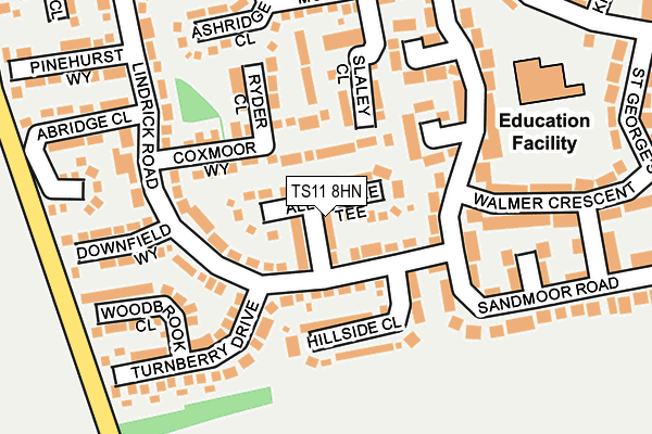 Map of LTA ENGINEERING LTD at local scale