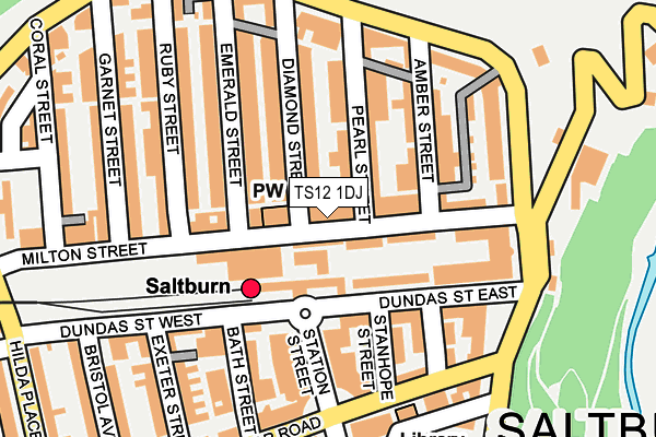 Map of POSTBOX21 LTD at local scale