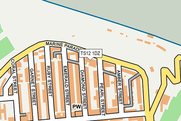 Map of THE NEW MARINE HOTEL LTD at local scale