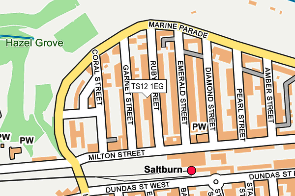 Map of JRT TRADING LTD at local scale