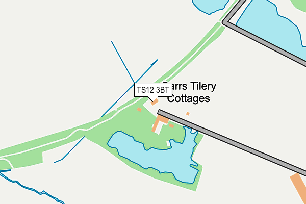 TS12 3BT map - OS OpenMap – Local (Ordnance Survey)