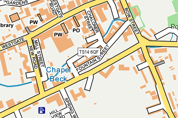 Map of ENTERPEN ENGINEERING LTD at local scale