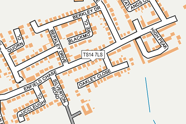 Map of P J R DESIGN LIMITED at local scale