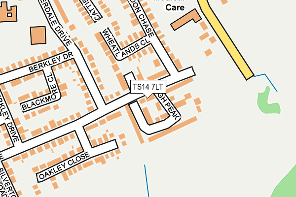Map of INDIAN COTTAGE LIMITED at local scale