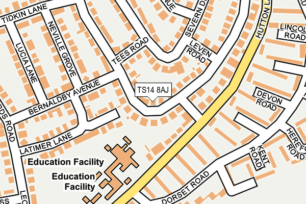 Map of TRD HEATING LTD at local scale