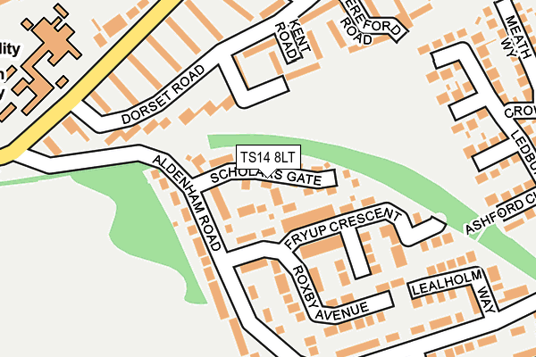 Map of JULIE PHILLIPS LTD at local scale