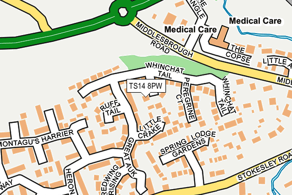 Map of HODGKISS OPTICAL SERVICES LIMITED at local scale