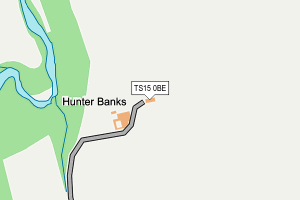 TS15 0BE map - OS OpenMap – Local (Ordnance Survey)