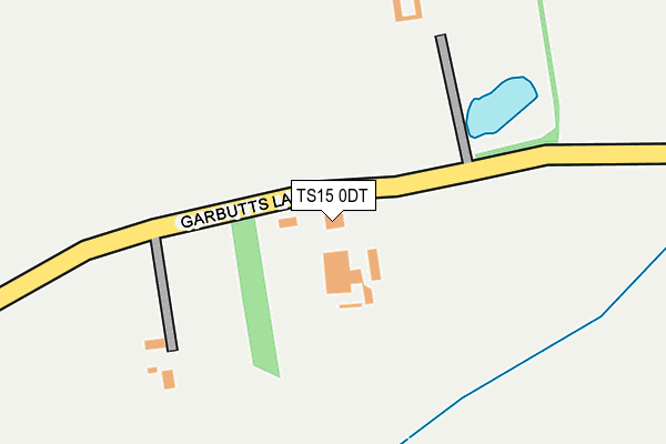 TS15 0DT map - OS OpenMap – Local (Ordnance Survey)