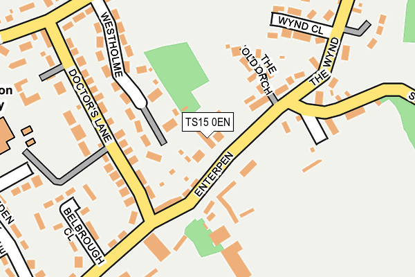 TS15 0EN map - OS OpenMap – Local (Ordnance Survey)