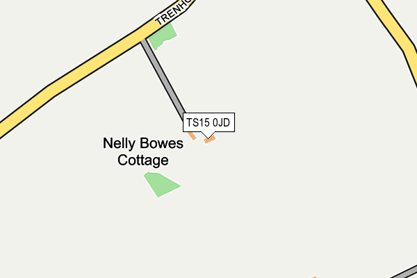 TS15 0JD map - OS OpenMap – Local (Ordnance Survey)