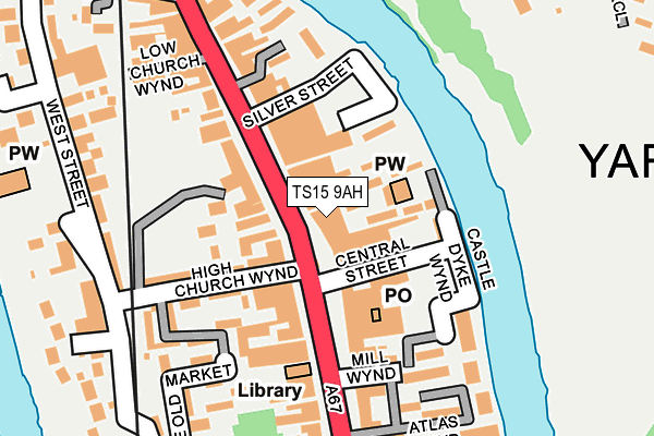 Map of LEVEN LEISURE LIMITED at local scale