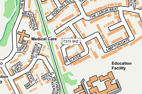 Map of MEDICO TRAINING SOLUTIONS LTD at local scale