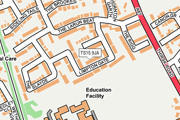 Map of FITNETUK LTD at local scale