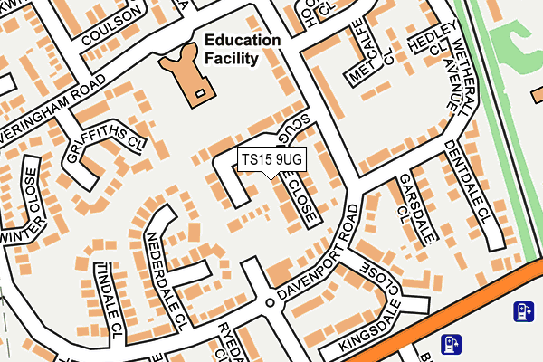 Map of WLG HOUSING LIMITED at local scale