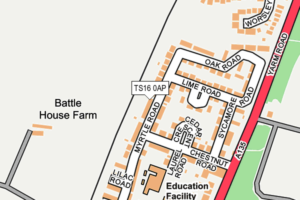 Map of CHEER STARZ ACADEMY LTD at local scale