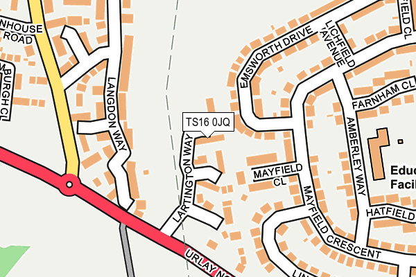 Map of ARTEMIS CARDS LTD at local scale
