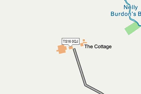 TS16 0QJ map - OS OpenMap – Local (Ordnance Survey)