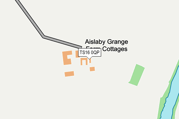 TS16 0QP map - OS OpenMap – Local (Ordnance Survey)